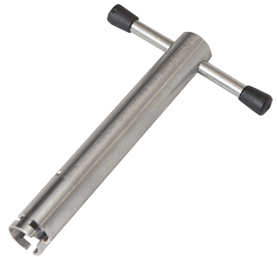 servisný kľúč na pisoár